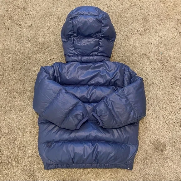 Baby Hi-Loft Down Sweater™ Hoody • Size 3T • Blue - Picture 4 of 10